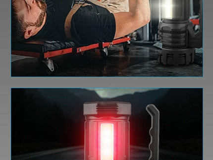 White LED Searchlight Rechargeable Handheld Spotlight 500m Range Long Lasting.
