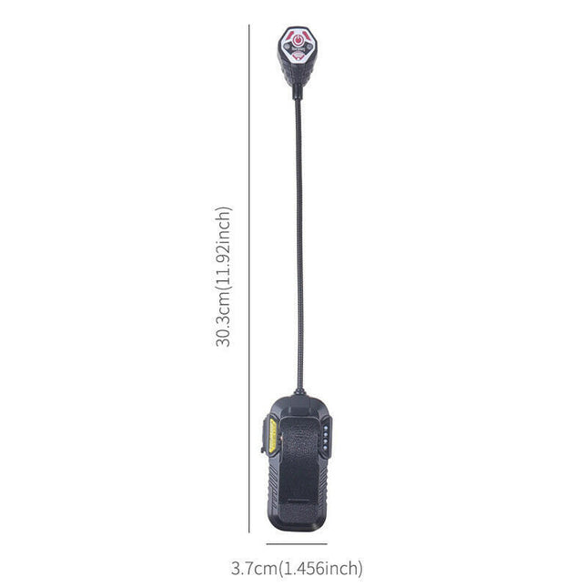 LED Sensor Clip-On Book Light USB Rechargeable Multifunctional Work Light.
