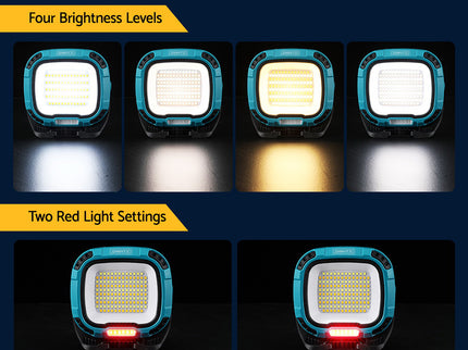 Giantz Work Light Torch Rechargeable USB Cordless Magnetic LED Lamp Charging