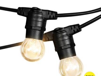 EMMITO Festoon String Lights Kits Wedding Party 38M Outdoor for Events.