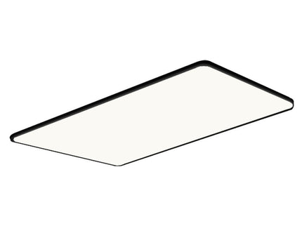 EMITTO 3-Colour Ultra-Thin 5CM LED Ceiling 90W Black for Modern Interior Lighting.