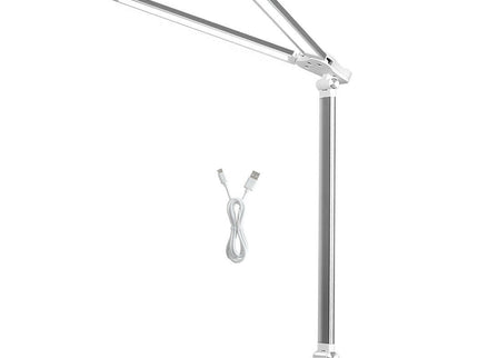 Emitto Double Head Desk Lamp LED Light Eye Caring USB for Workspace.