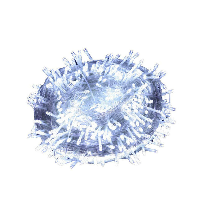 EMITTO 300LED Christmas Net Lights Mesh Cool White Indoor Outdoor Decor.