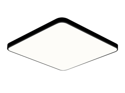 EMITTO 3-Colour Ultra-Thin 5CM LED Ceiling 36W Black for Modern Interior Lighting.
