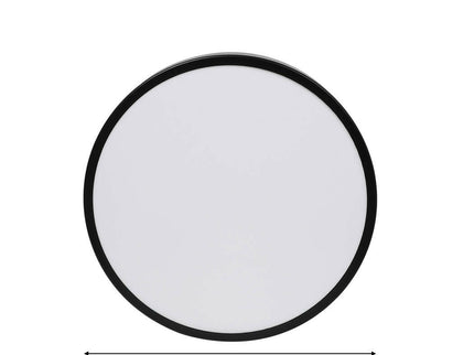EMITTO Ultra-Thin 5CM LED Ceiling Down 18W Black Modern Light.