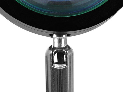 EMITTO Rainbow Sunset Projection Lamp with Rotatable LED Light.