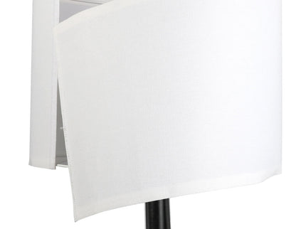EMITTO Wooden Floor Lamp Modern Tripod Black