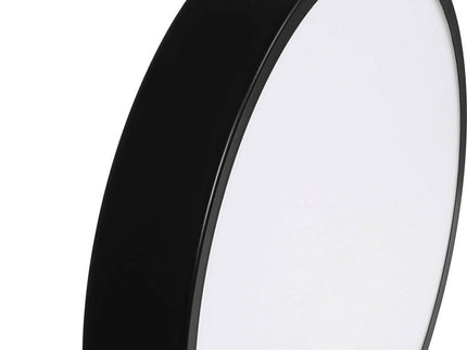 EMITTO Ultra-Thin 5CM LED Ceiling Down 30W Black for Modern Interiors.