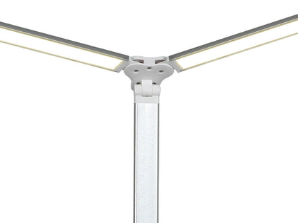 Emitto Double Head Desk Lamp LED Light Eye Caring USB for Workspace.