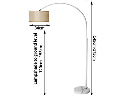 Modern LED Floor Lamp for Stylish Illumination with Adjustable Brightness.