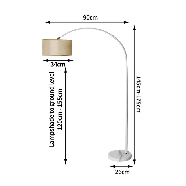 Modern LED Floor Lamp for Stylish Illumination with Adjustable Brightness.