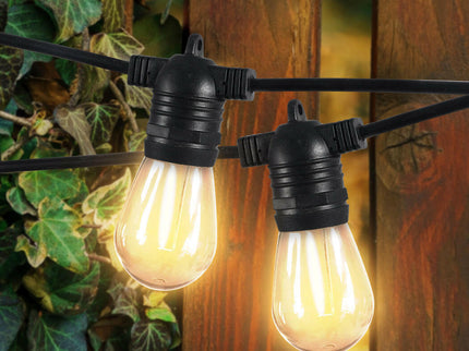 Premium Outdoor Lighting Solutions for Gardens Festoon Lights 50M.