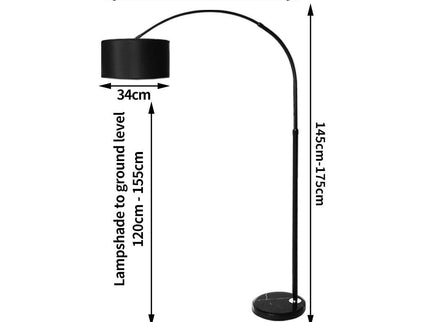 Stylish Home Lighting Solutions Floor Lamp with Adjustable Arm.