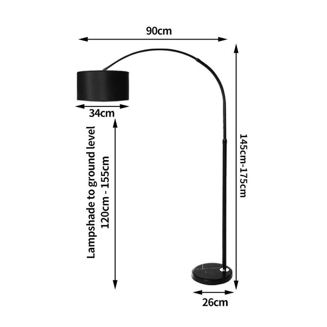 Stylish Home Lighting Solutions Floor Lamp with Adjustable Arm.