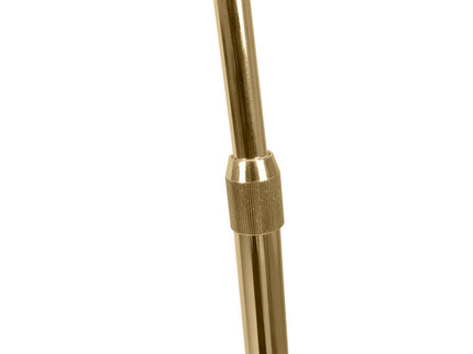 Stylish Indoor LED Lamp for Modern Spaces with Gold Finish.