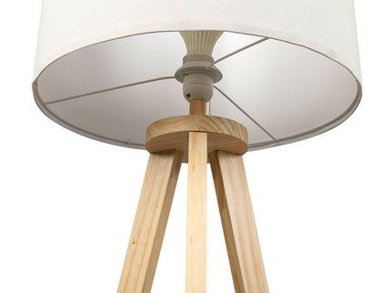 Tripod Floor Lamp with Shelf Modern Design for Living Room or Bedroom.