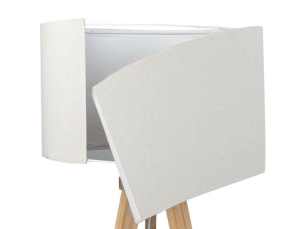 Tripod Floor Lamp with Shelf Modern Design for Living Room or Bedroom.